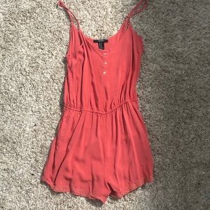 coral romper!